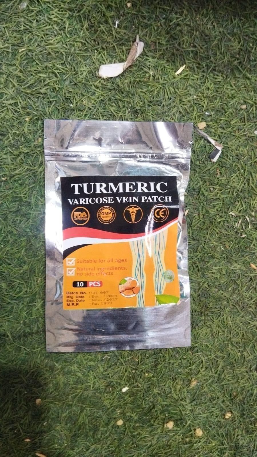 Turmeric Vericose Vein Patch (Pack of 20)